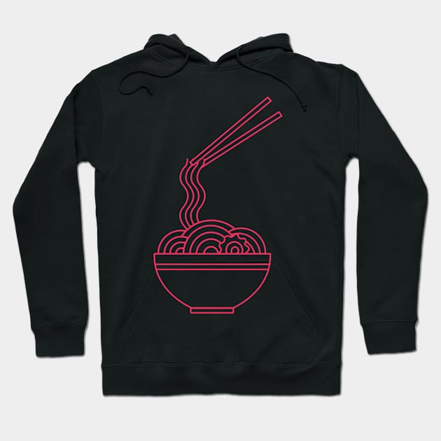 Japanese Noodles Hoodie by fernandaffp